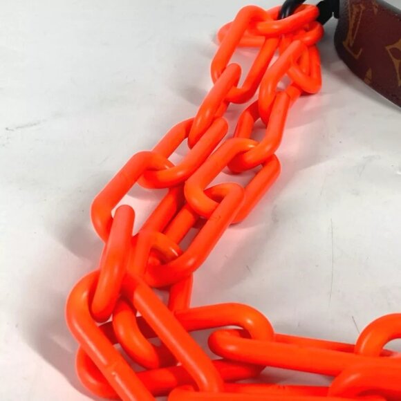 LOUIS VUITTON MP228T Monogram Ceinture Signature 35MM Chain belt - Picture 6 of 15